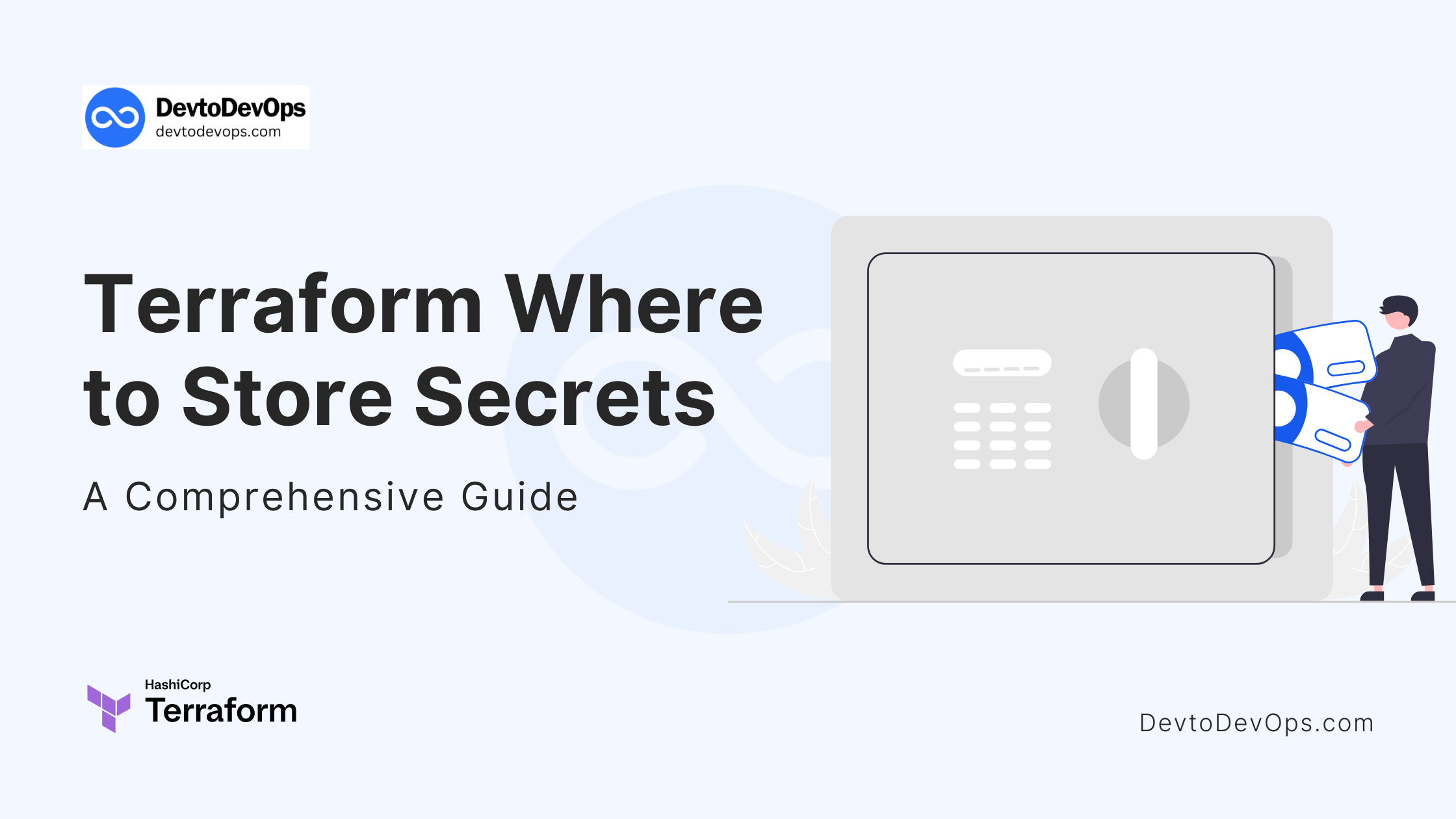 Terraform is used to manage and provision the infrastructure, and keeping the infrastructure secure is critical. This blog "Terraform Where to Store Secrets"