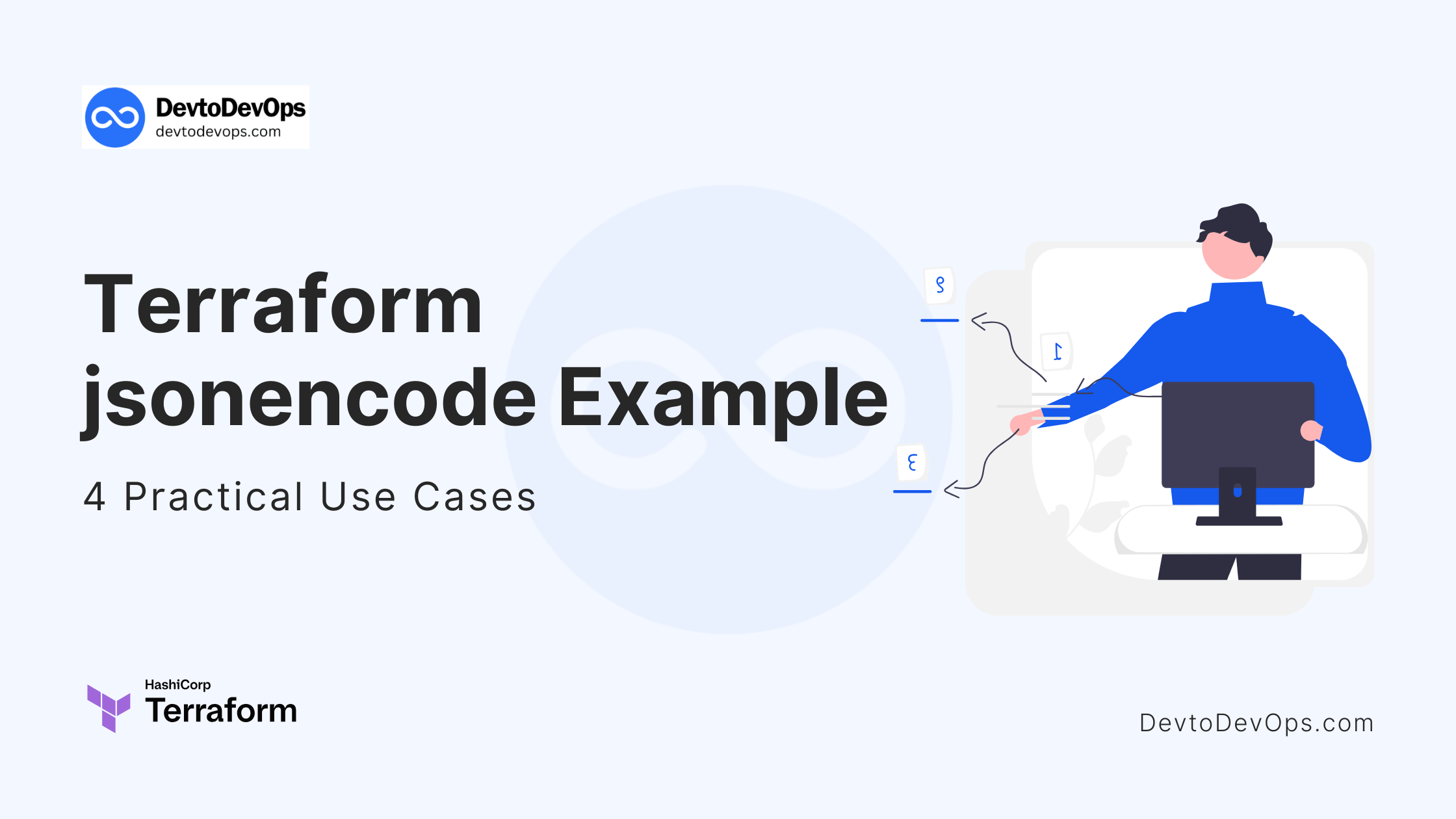jsonencode is a function in Terraform to handle JSON. Let's check the "Terraform jsonencode Example" to understand the practical usage with best practices.